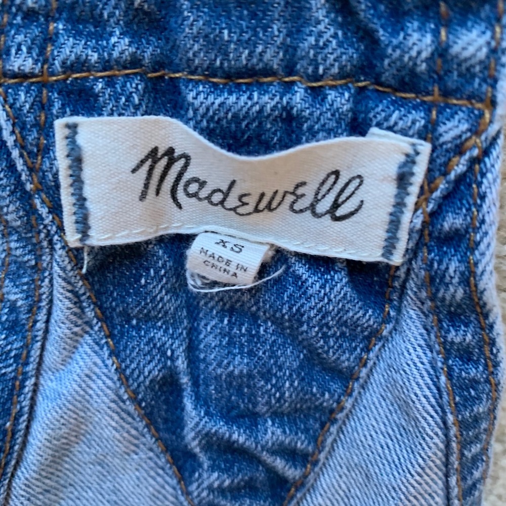madewell overalls shorts - Picture 3 of 5
